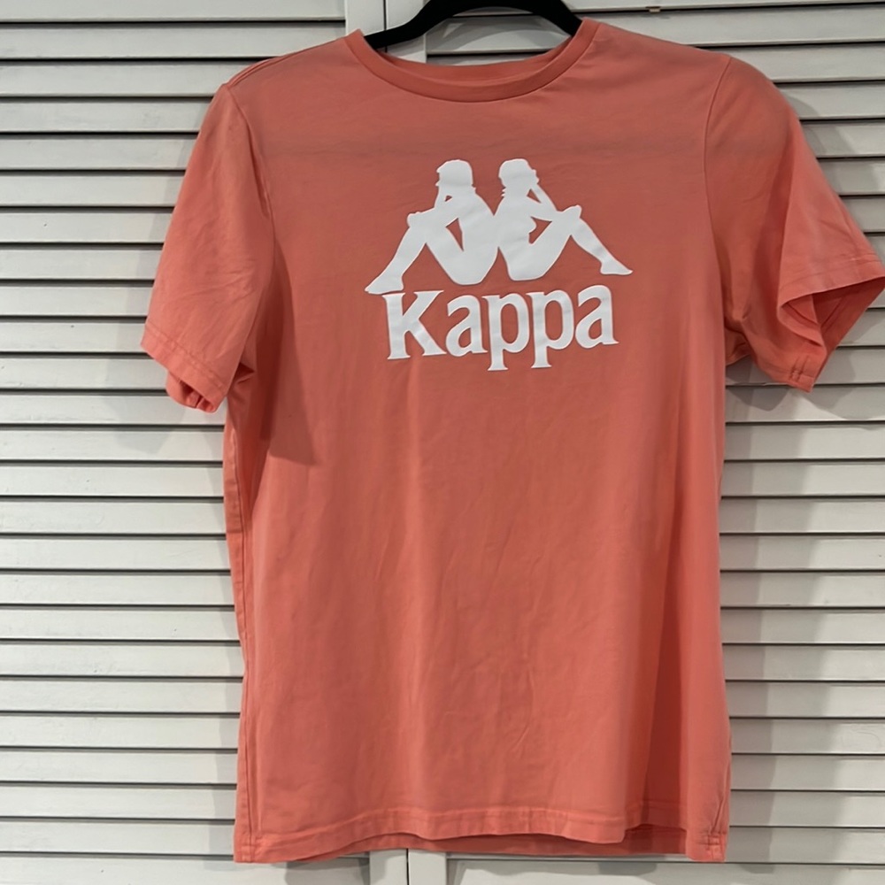 Peach 🍑 Kappa tee shirt